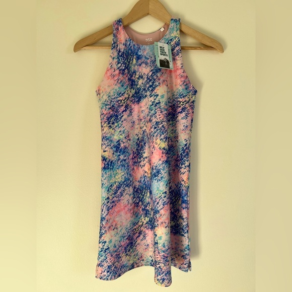 DSG Girls Fashion Dress XL Athletic Multi Pastel Color A-Line Stretch School - Picture 6 of 13